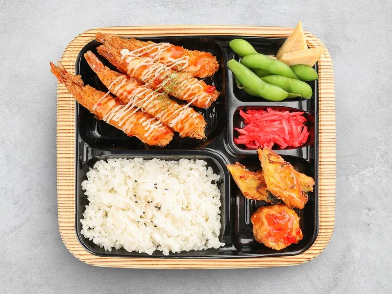 Tempura Prawn Bento