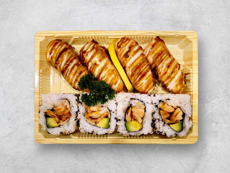 Grilled Salmon Box
