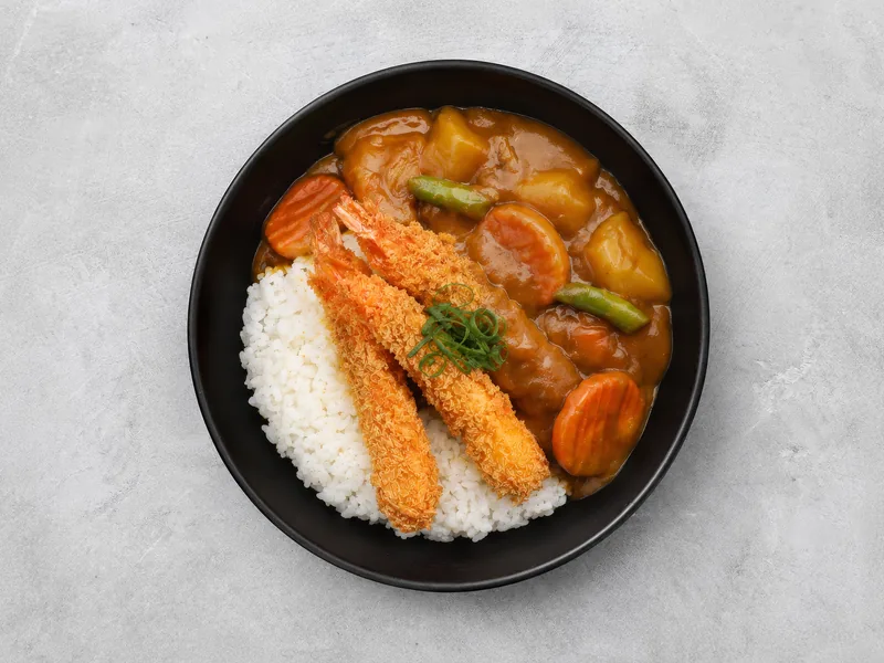 Tempura Prawn Curry