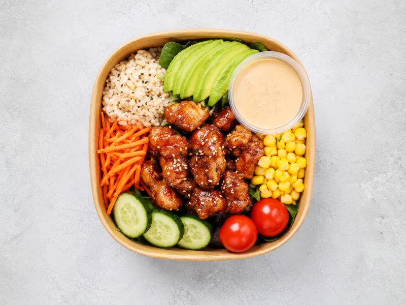 Teriyaki Chicken Salad