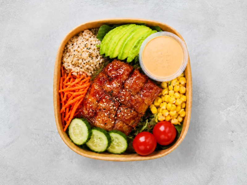 Teriyaki Fish Salad